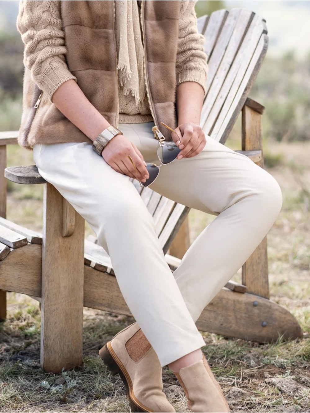 NWT GORSUCH Marina Nappa Leather Pant